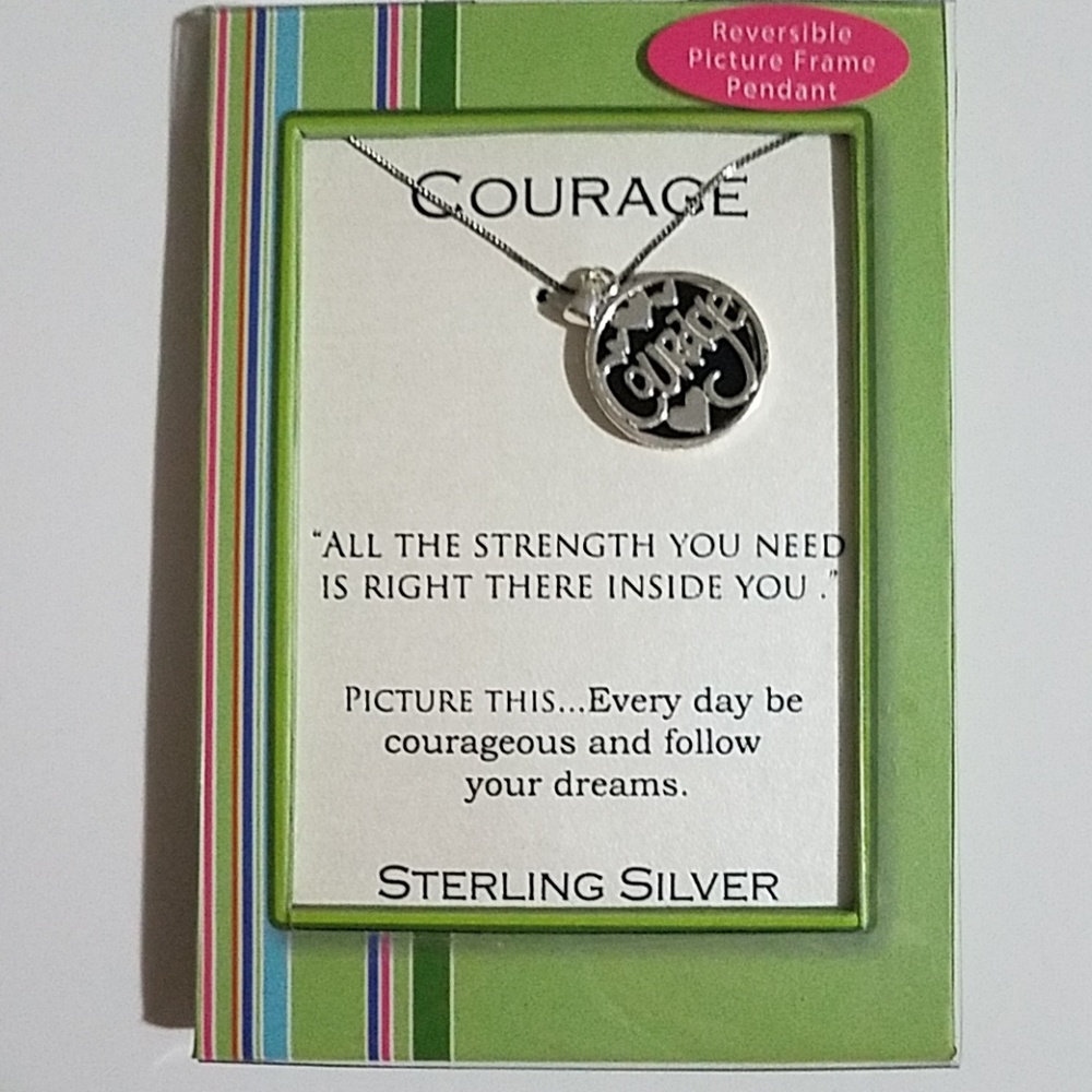 🛍2xHP🛍Silver Picture Pendant